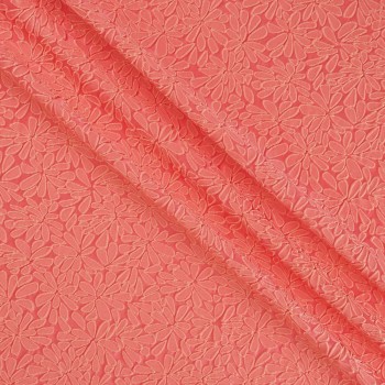 Coral jacquard cloqu? org?nic