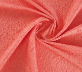 Coral jacquard cloqu? org?nic