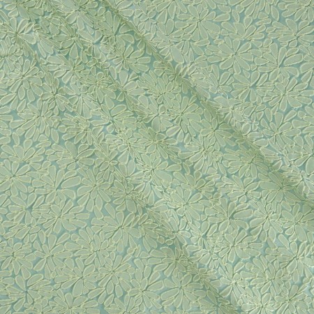 Jacquard cloquÉ orgÁnico lima verde