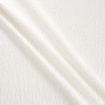 White jacquard cloqu? org?nic