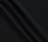 Black jacquard cloqu? org?nic