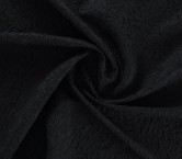Black jacquard cloqu? org?nic