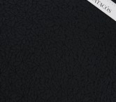 Black jacquard cloqu? org?nic