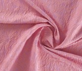 Salmon lila jacquard cloqu? le