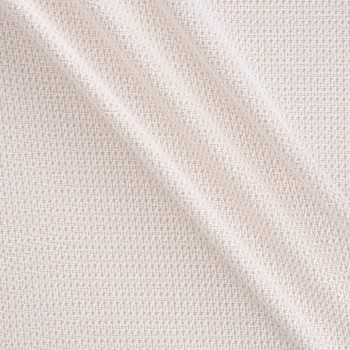 White geometric jacquard