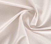 White geometric jacquard