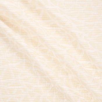 Ecru geometric jacquard