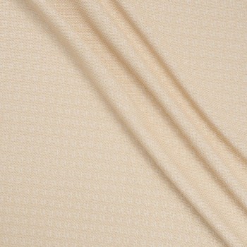 Beige rustic jacquard