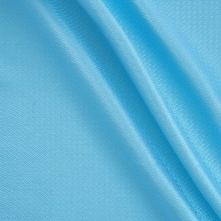 Blue geometric jacquard