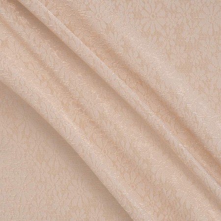 Beige jacquard floral