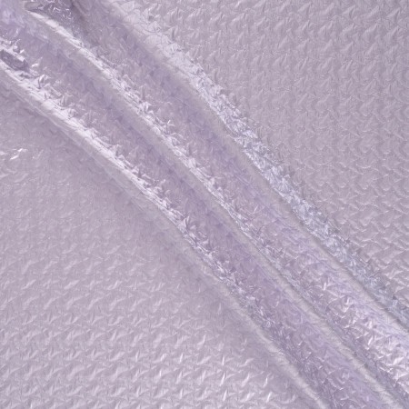 Lilac padded jacquard lam?