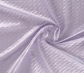 Lilac padded jacquard lam?