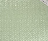 Green padded jacquard lam?