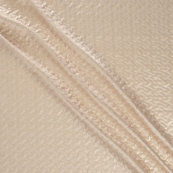 Jacquard acolchado lamÉ oro