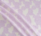 Lilac jacquard fil coup?