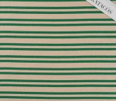 Green striped jacquard