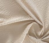 Beige jacq. geom?tric lam?