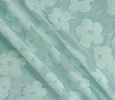 Green water tafet?n flower fil