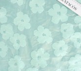 Green water tafet?n flower fil