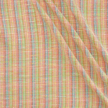 Tweed multicolor verde acido