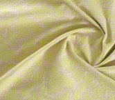 Green jacquard r?stic/floral