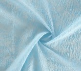 Blue relief jacquard