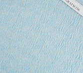 Blue relief jacquard