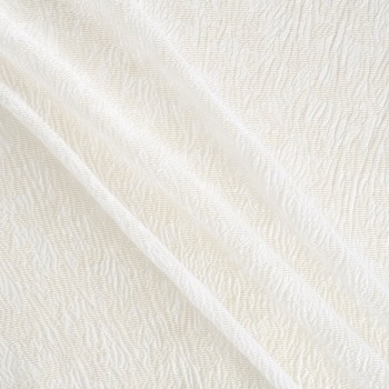 White relief jacquard