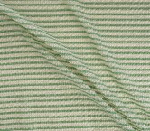 Green jacquard seersucker