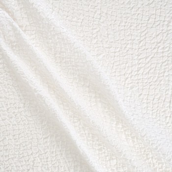 White jacquard cloqu?