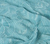 Jacquard vegetal amarillo