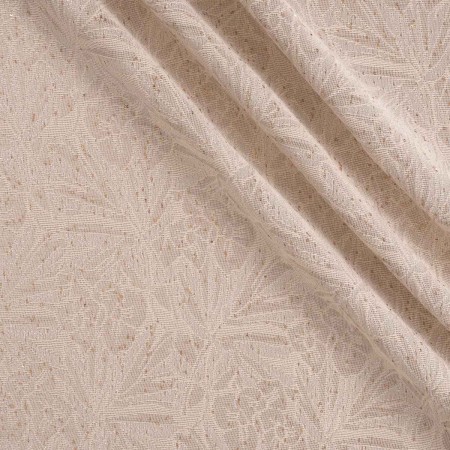 Beige jacq.leaves sequins