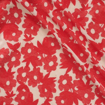 Red jacq. r?stic/floral