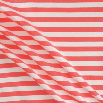 Coral jacquard stripes