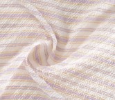 Lilac yellow jacquard cloqu?