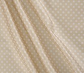 Beige mikado jacquard topos pl
