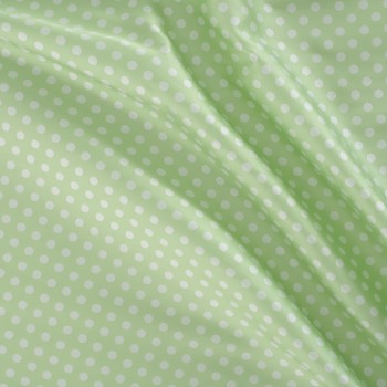 Mikado jacquard topos pl verde manzana