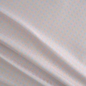 Mikado jacquard topos pl azul