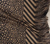 Jacquard rafia amarillo