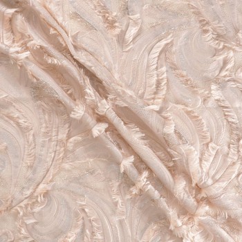 Nude jacquard fil coup?
