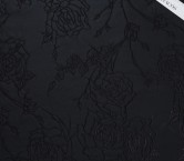 Jacquard relieve negro