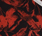 Red black jacquard fil coup?