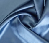 Blue versalles silk satin