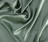 Green versalles silk satin