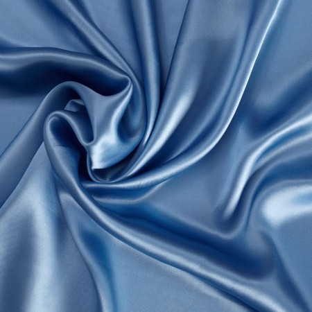 Indigo versalles silk satin