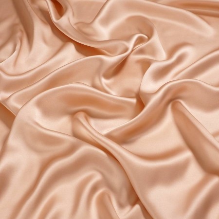 Pale pink versalles silk satin