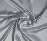Grey versalles silk satin