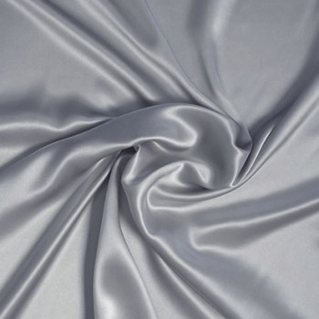 Grey versalles silk satin