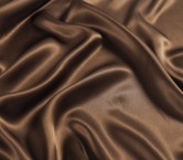 Brown versalles silk satin