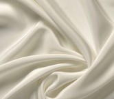 White letizia silk cr?pe 40mm